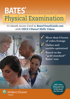 Misc. Supplies Batesvisualguide 18vols + OSCE: 12-Month Access Card to Batesvisualguide.com with OSCE Clinical Skills Videos Book