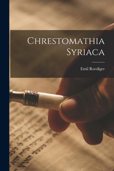 Paperback Chrestomathia Syriaca [Latin] Book