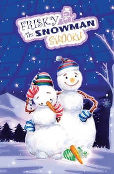 Paperback Frisky The Snowman SUDOKU Book