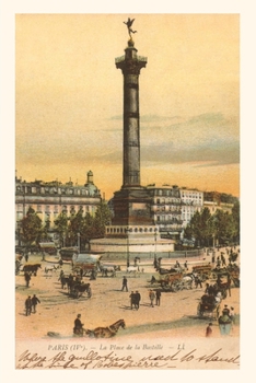 Paperback Vintage Journal Bastille Square Book