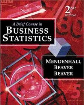 Hardcover A Brief Course in Business Statistics Book