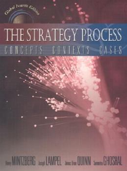 Hardcover The Strategy Process (4th Edition) Book