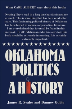 Paperback Oklahoma Politics: A History Book