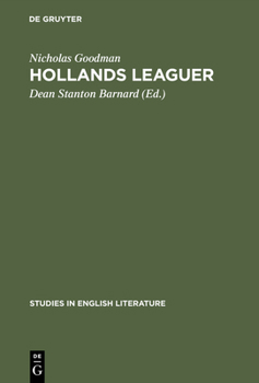 Hardcover Hollands Leaguer: A Critical Edition Book