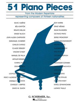 Paperback 51 Pieces from the Modern Repertoire: Piano Solo Book