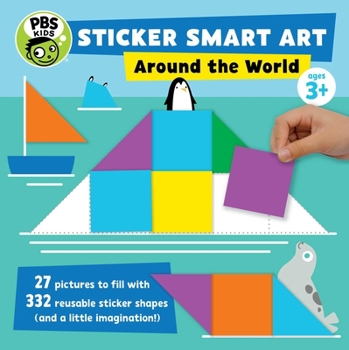 Paperback Sticker Smart Art: Around the World Book