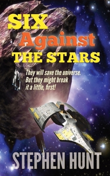 Paperback Six Against The Stars Book