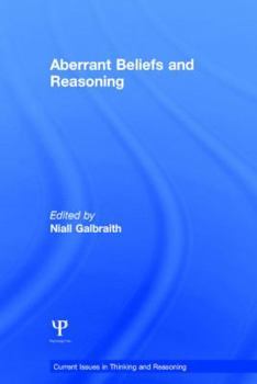 Hardcover Aberrant Beliefs and Reasoning Book