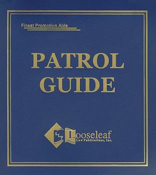 Spiral-bound Patrol Guide Book