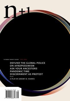 Single Issue Magazine N+1 Magazine Number Thirty-Eight Fall 2020 Book