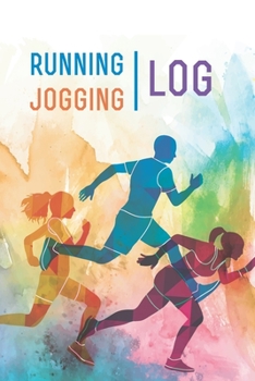 Paperback Running log book: Jogging Diary, Runners Training Log, Track Distance, Time, Speed, Weather, Calories & Heart Rate Book