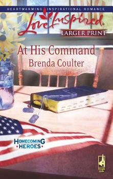 Mass Market Paperback At His Command [Large Print] Book