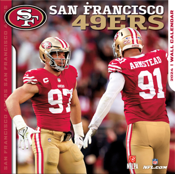 Calendar San Francisco 49ers 2024 12x12 Team Wall Calendar Book