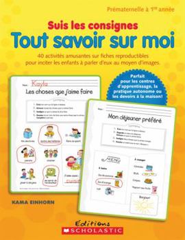 Paperback Suis Les Consignes: Tout Savoir Sur Moi [French] Book