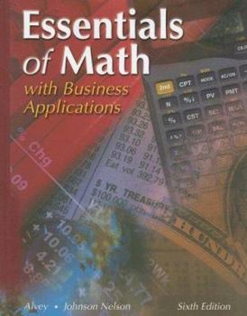 Paperback Essentials of Math: With Business Applications Book