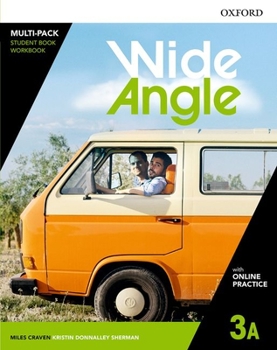 Paperback Wide Angle 3a Student Book with Online Practice Book