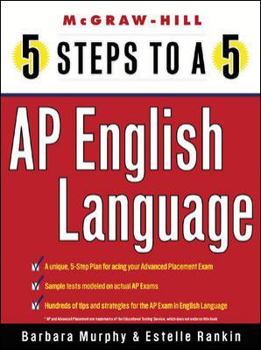 Paperback 5 Steps to a 5: AP English Language Book