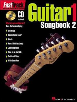 Paperback Fasttrack Guitar Songbook 2 - Level 1 Book/Online Audio [With Audio CD] Book