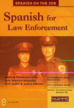 Audio CD Spanish for Law Enforcement Book