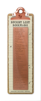 Misc. Bucket List Bookmark Book