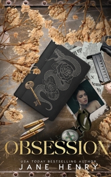 Paperback Obsession: A Dark Romantic Suspense Novel [Large Print] Book