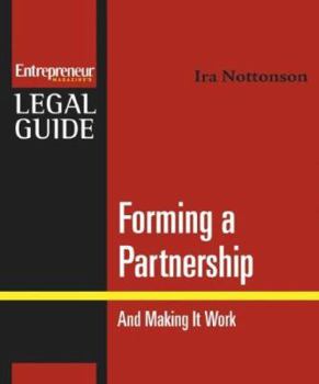 Hardcover Forming a Partnership: And Making It Work Book