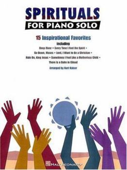 Paperback Spirituals for Piano Solo Book