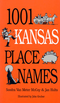 Paperback 1001 Kansas Place Names Book