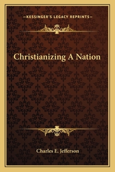 Paperback Christianizing A Nation Book