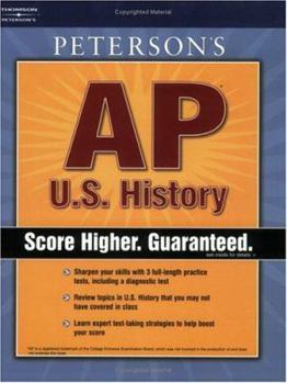 Paperback Peterson's AP U.S History Book