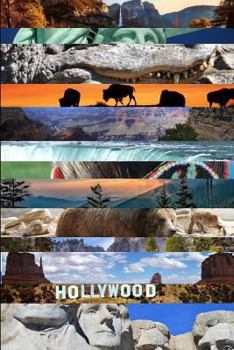 Paperback United States Travel Log Book