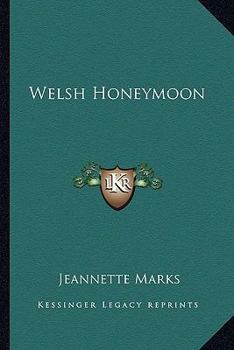 Paperback Welsh Honeymoon Book