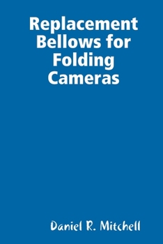 Paperback Replacement Bellows for Folding Cameras Book