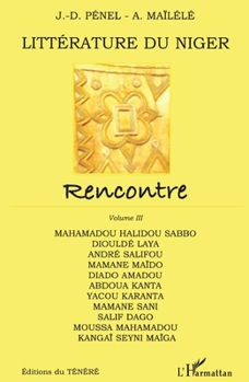 Paperback Littérature du Niger (Vol 3). Rencontre [French] Book