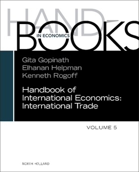 Hardcover Handbook of International Economics: Volume 5 Book