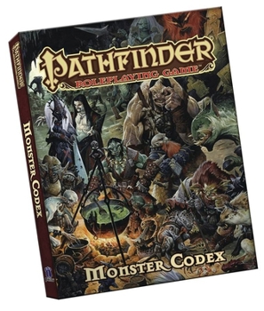 Paperback Pathfinder Roleplaying Game: Monster Codex Pocket Edition Book