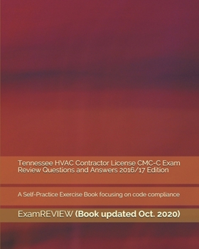 Tennessee HVAC Contractor License book by ExamREVIEW