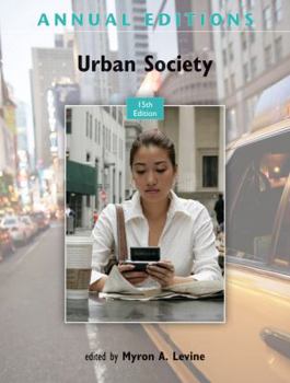 Paperback Annual Editions: Urban Society Book