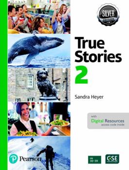 Paperback True Stories in the News Student Book with Essential Online Resources Level 2, Silver Edition Book