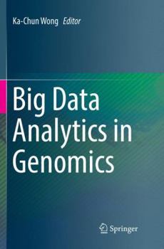 Paperback Big Data Analytics in Genomics Book