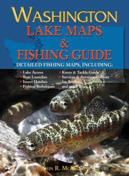 Paperback Washington Lake Maps & Fishing Guide Book