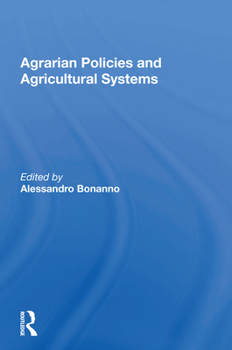 Paperback Agrarian Policies and Agricultural Systems Book