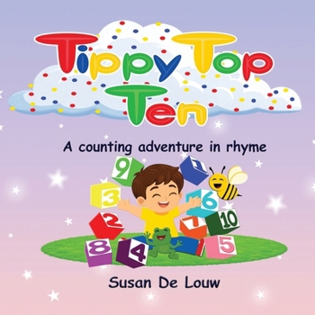 Paperback Tippy Top Ten: A counting adventure in rhyme Book
