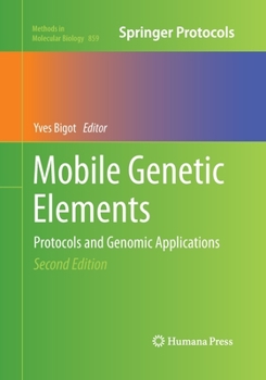 Paperback Mobile Genetic Elements: Protocols and Genomic Applications Book