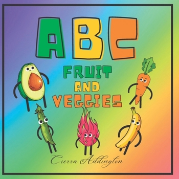 Paperback A, B, C, Fruit and Veggies Book