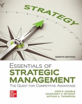 Hardcover Mhe High School Essentials of Strategic Management: The Quest for Competitive Advantage Book