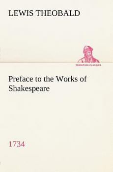 Paperback Preface to the Works of Shakespeare (1734) Book