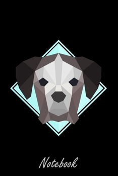 Notebook: 6x9 Dogs | blank with numbers paper | notebook | notes