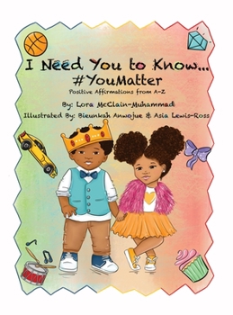 Hardcover I Need You To Know #YouMatter Book