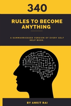 Paperback 340 Rules To Become Anything. Book